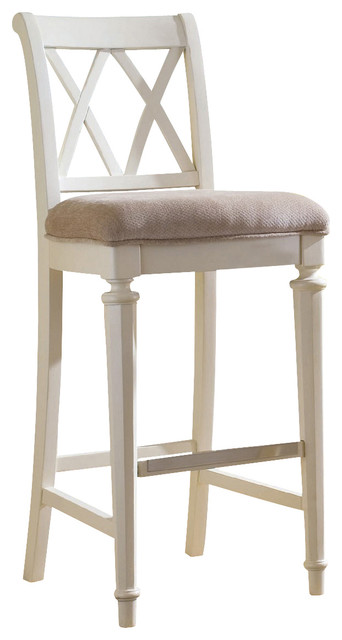 American Drew Camden Light Barstool Bar Height In White Painted American Drew Camden Light Barstool Bar Height In White Painted