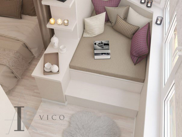 Дизайн проект однокомнатной квартиры для молодой семьи