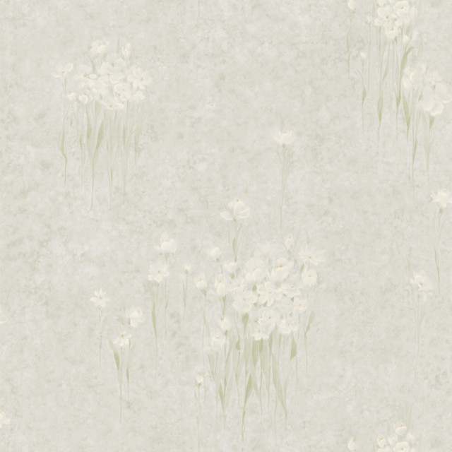 Mae Green Jasmine Flowers Wallpaper Bolt