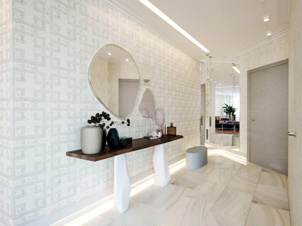 Дизайн квартиры "Симбиоз с природой"