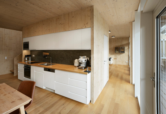 Čil&aacute; Barn kitchen