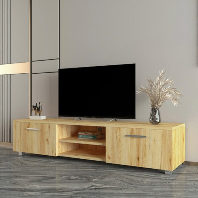 Living room TV benches Oak modern tv stand Contemporary