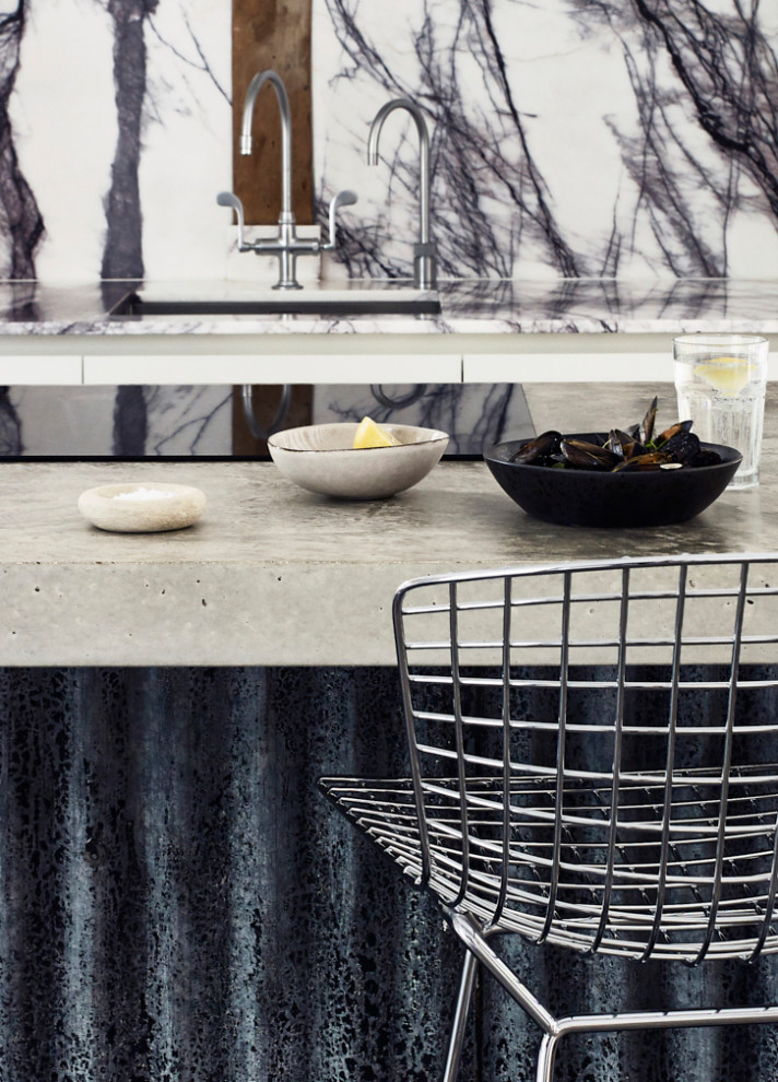 Design ideas for a farmhouse kitchen in London.