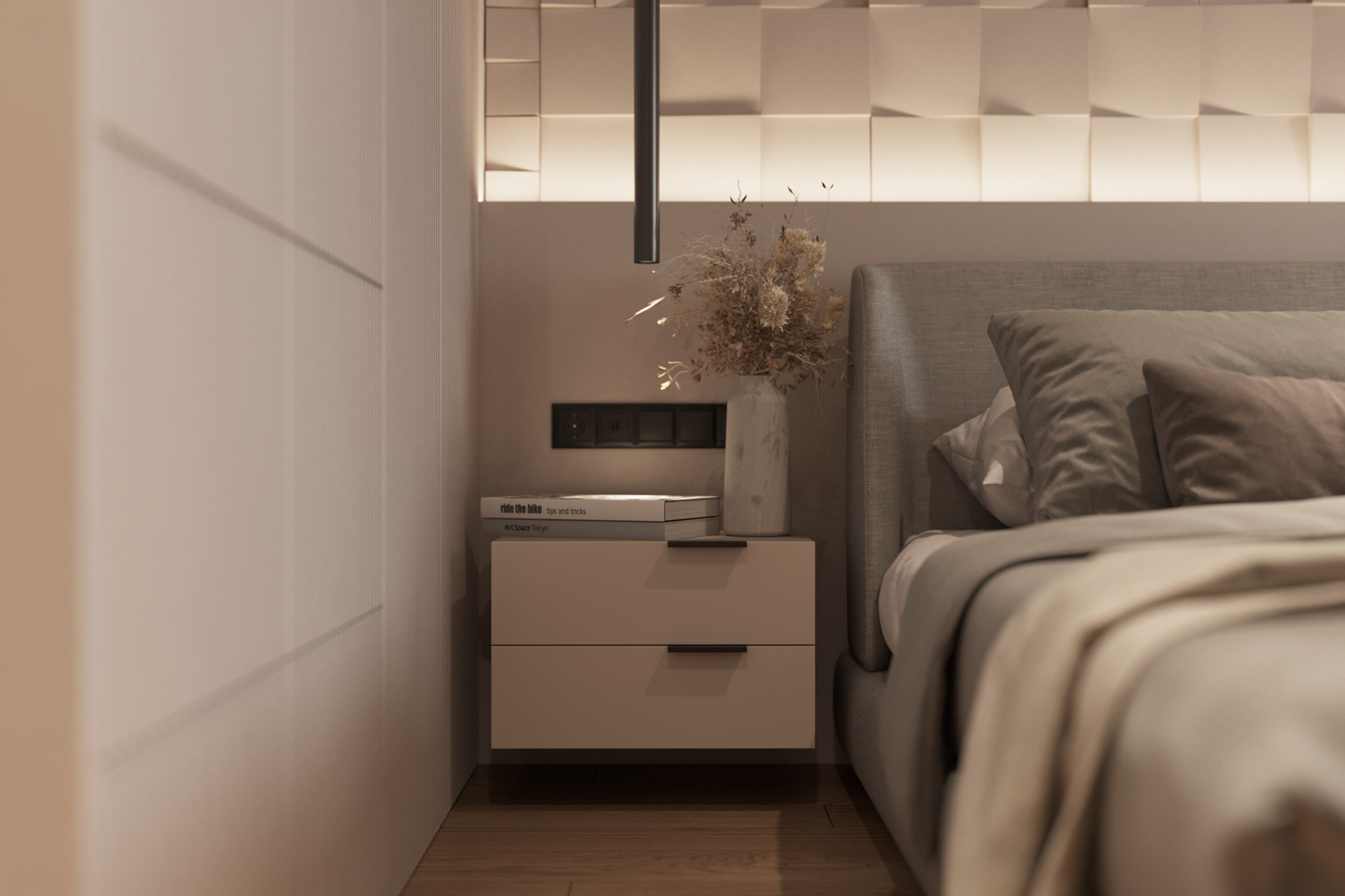 Проект интерьера квартиры "CREAM"