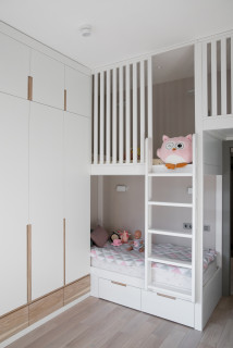 Современные идеи дизайна детской комнаты для девочки | Фото новинок 