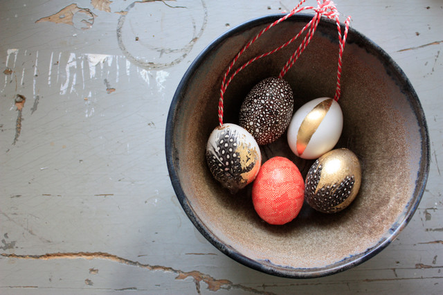 Wachteln, Washi und etwas Gold: 5 DIY-Ideen für schicke Ostereierdeko