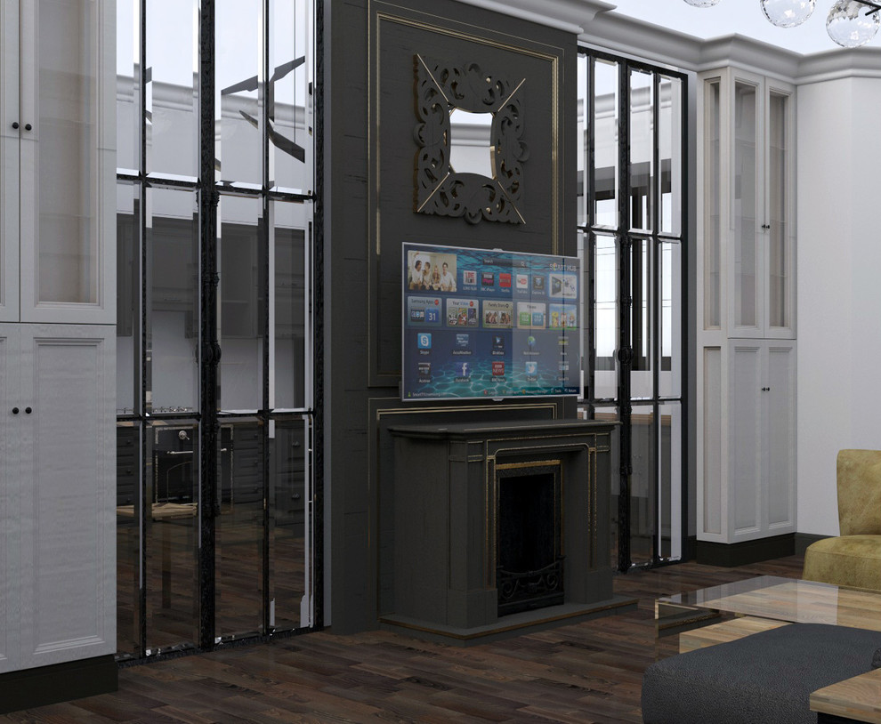 Квартира с камином