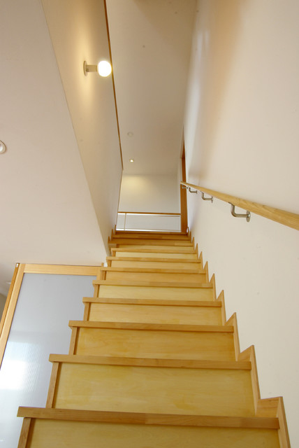 下田町のソーラーハウス scandinave-escalier