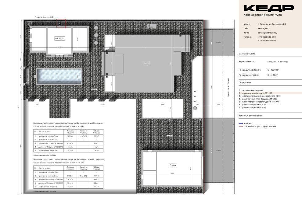 Проект мощения