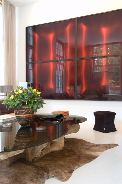 Thomas Mann Villa contemporary-vardagsrum