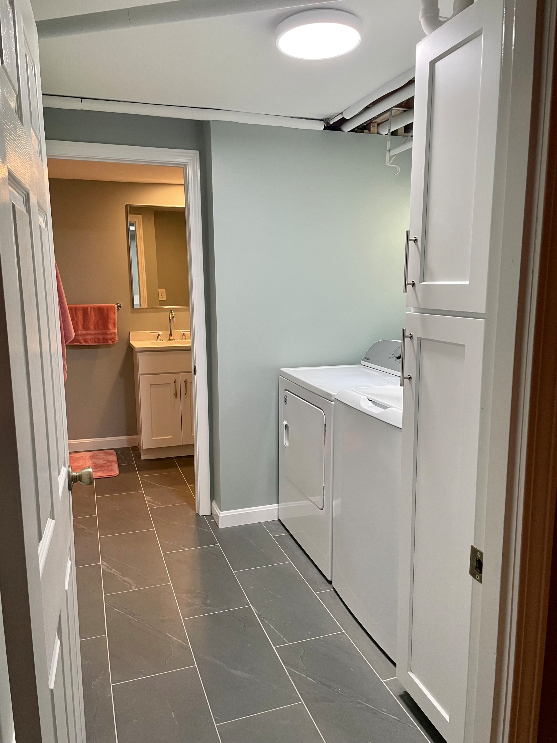 Kingston Basement Bathroom and Laundry upgrade