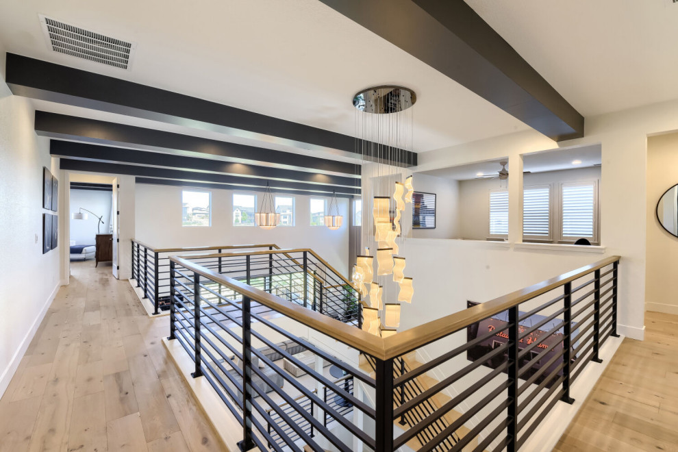 Castle Pines Beams and Architectural Wall