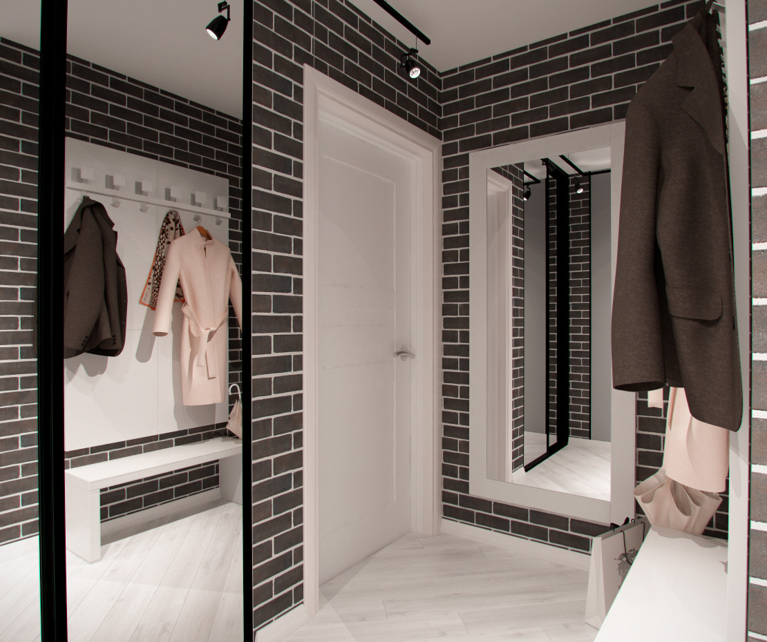 Скандинавский минимализм в Москве. Реконструкция.