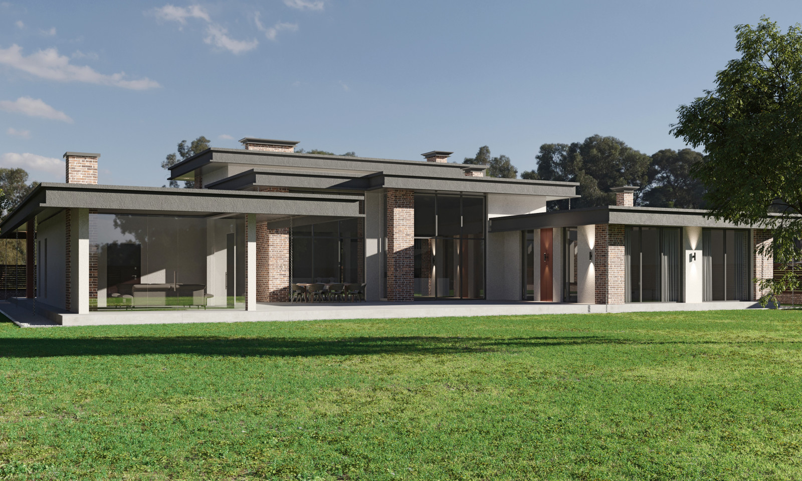 Дом с баней в Новоподклетном