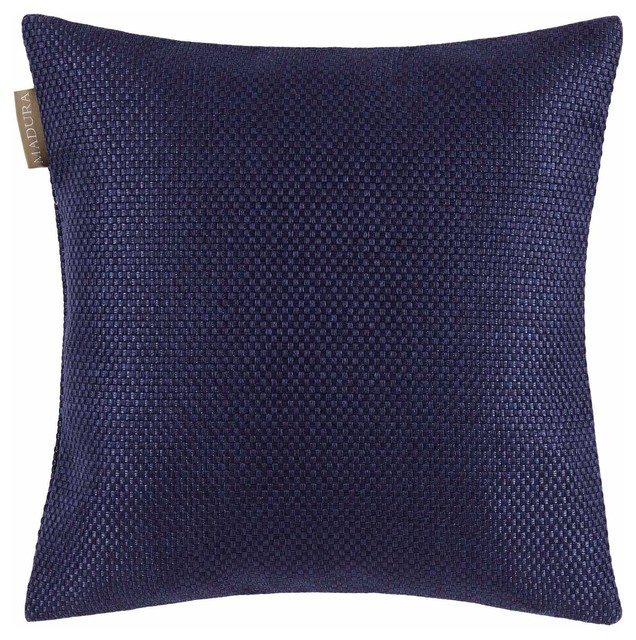 Coconut Pillow Cover, Dark Night Blue, 16"x16"
