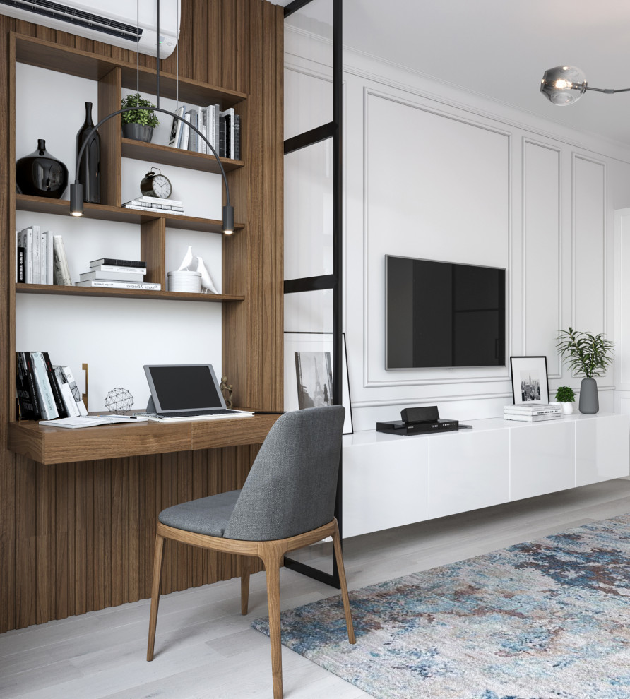 Трехкомнатная квартира в скандинавском стиле