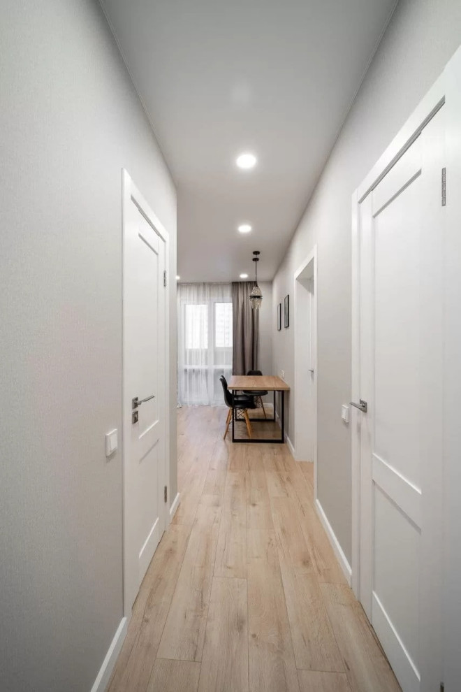 Капитальный ремонт квартиры в светлых тонах