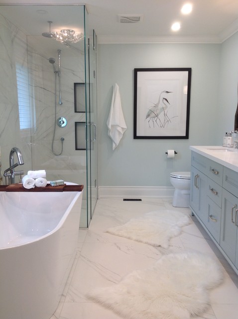 Churchill Lane, Willow Beach - Master Ensuite contemporary-badrum