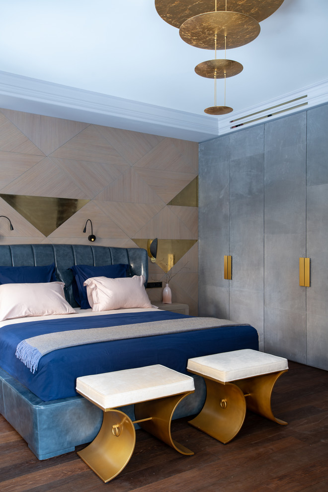 This is an example of a contemporary bedroom in Other.