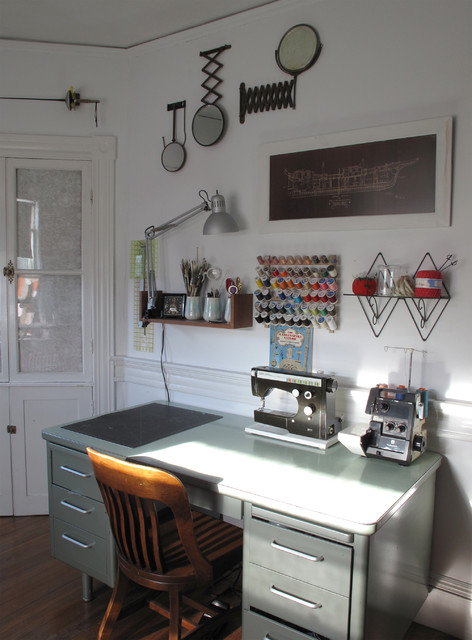 Eclectic Home Office eclectic-home-office