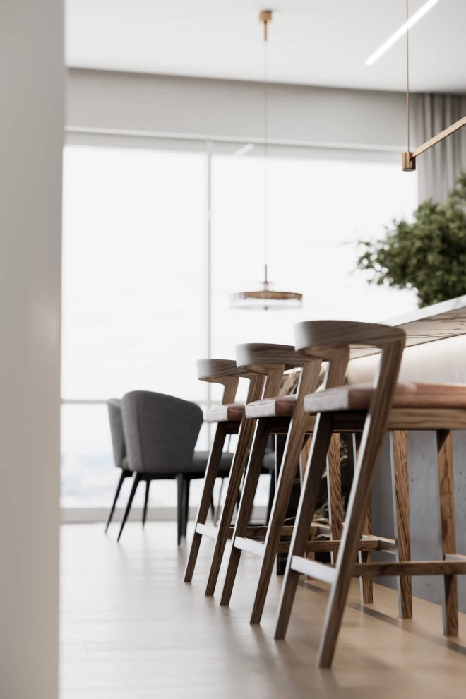 Дизайн и ремонт квартиры в ЖК «Кутузовская Ривьера» — Космос в городе