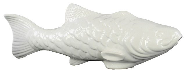 Ceramic Figurine, Gloss White