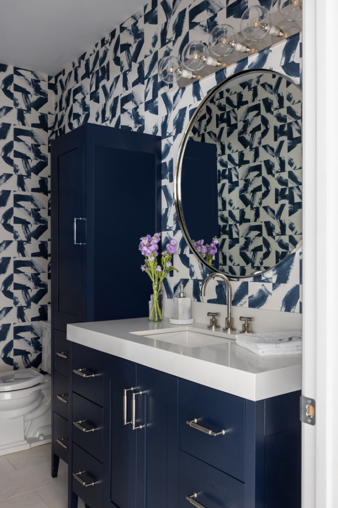 Heathcote New Construction - Contemporary - Powder Room - New York - by ...