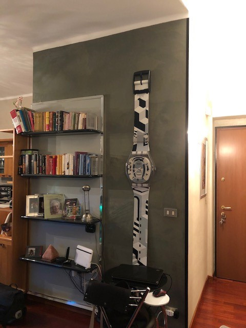 L'angolo studio prima del restyling