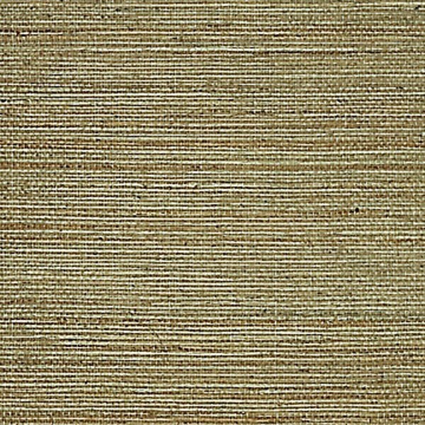 Duo Sisal Green Grass Cloth Wallpaper, Sample