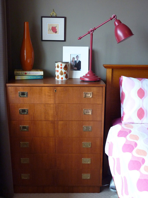 Bedroom eklektisk-sovrum