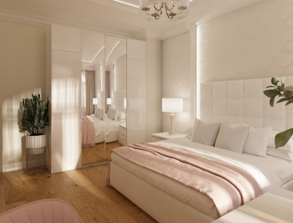 Работа над комнатой для молодой девушки