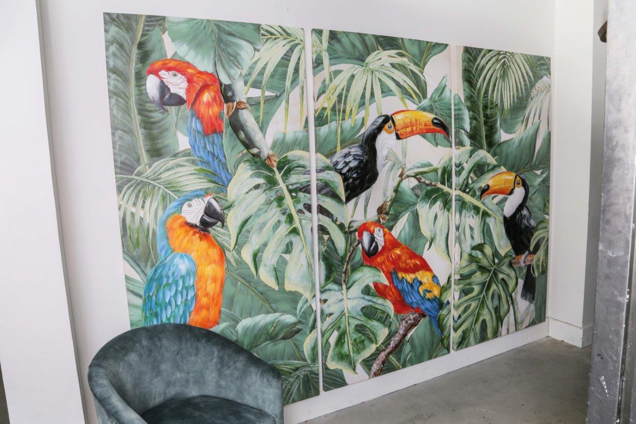 Настенное панно "Туканы"