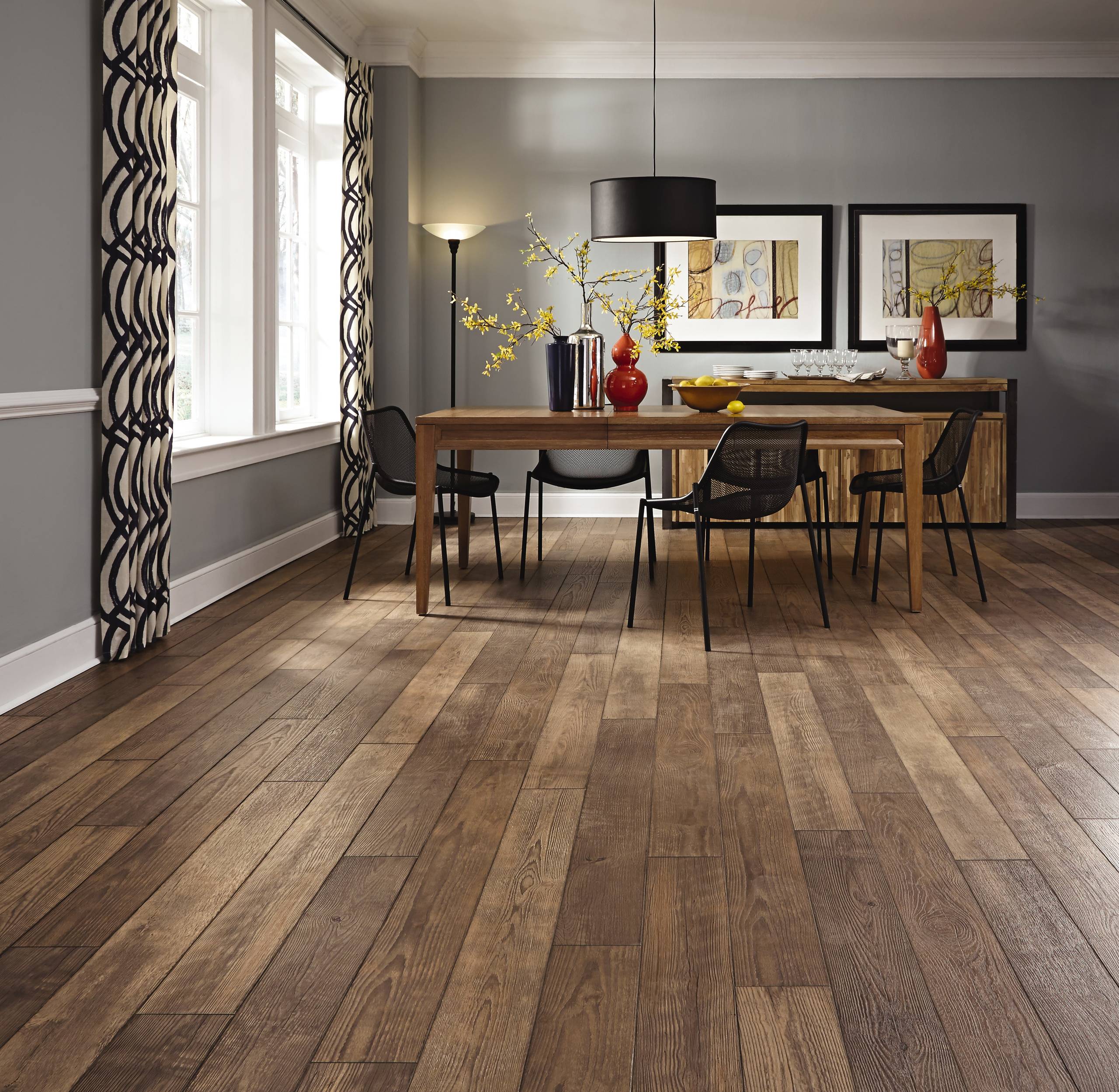 Dark Laminate Flooring | Mannington | Restoration Collection - Transitional  - Salt Lake City - by Ogden's Flooring & Design | Houzz