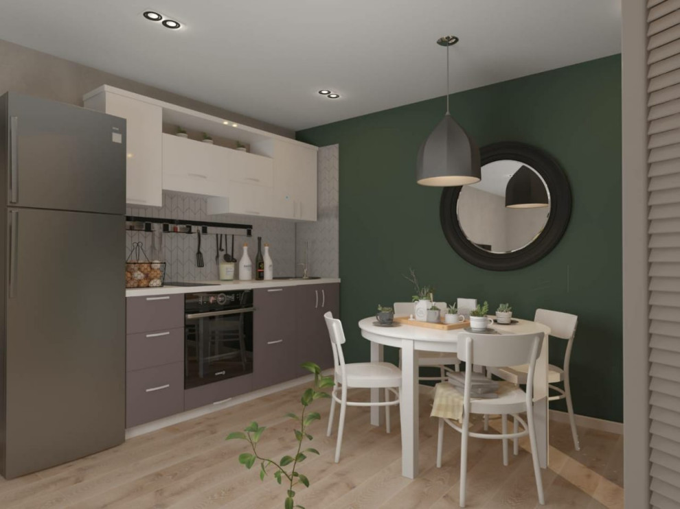 Небольшой домик в пригороде.