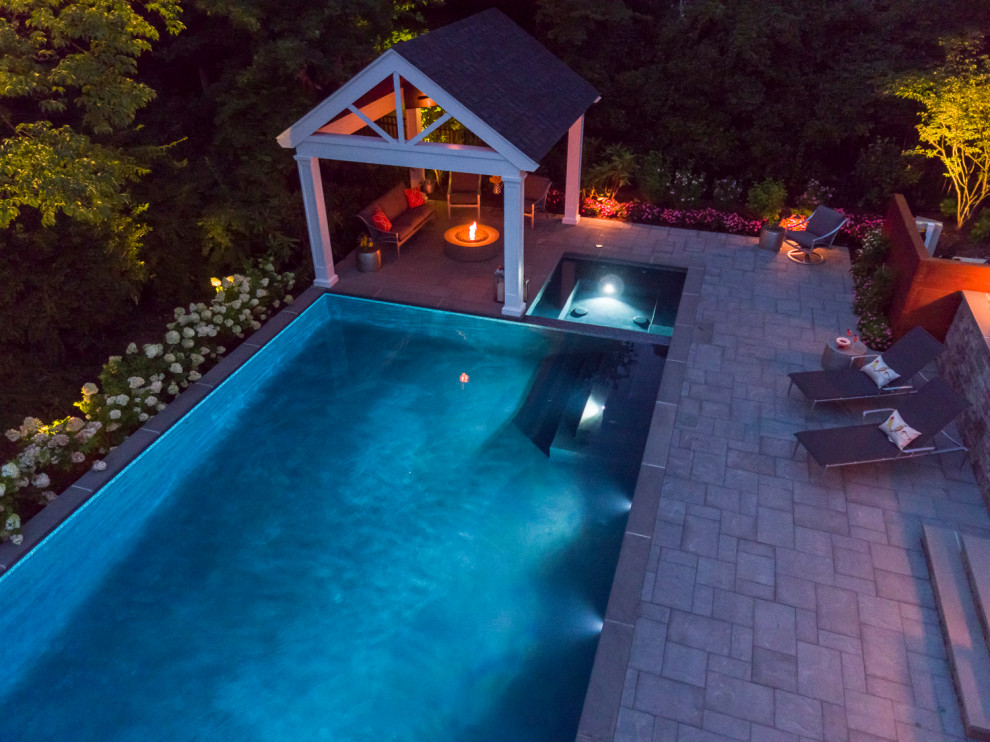Cambridge Pavingstones - Modern - Pool - New York - by Cambridge ...