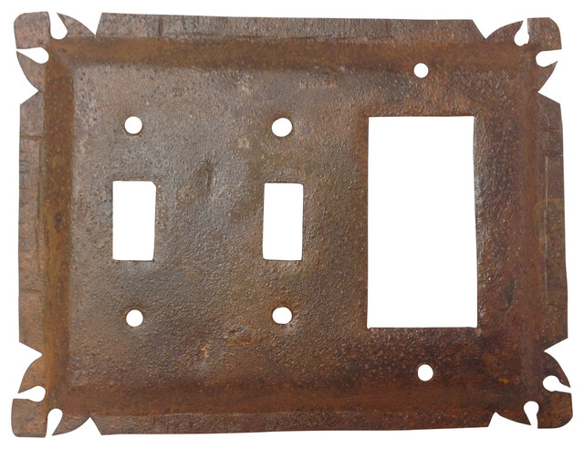 Rustic Tin Switch Plates/Switchplates/Outlet Covers/Plate Covers - Industrial - Switch Plates ...