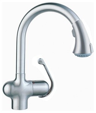 Grohe 33 755 SDE Ladylux Caf? WaterCare Dual Spray Pull-Down Kitchen Faucet