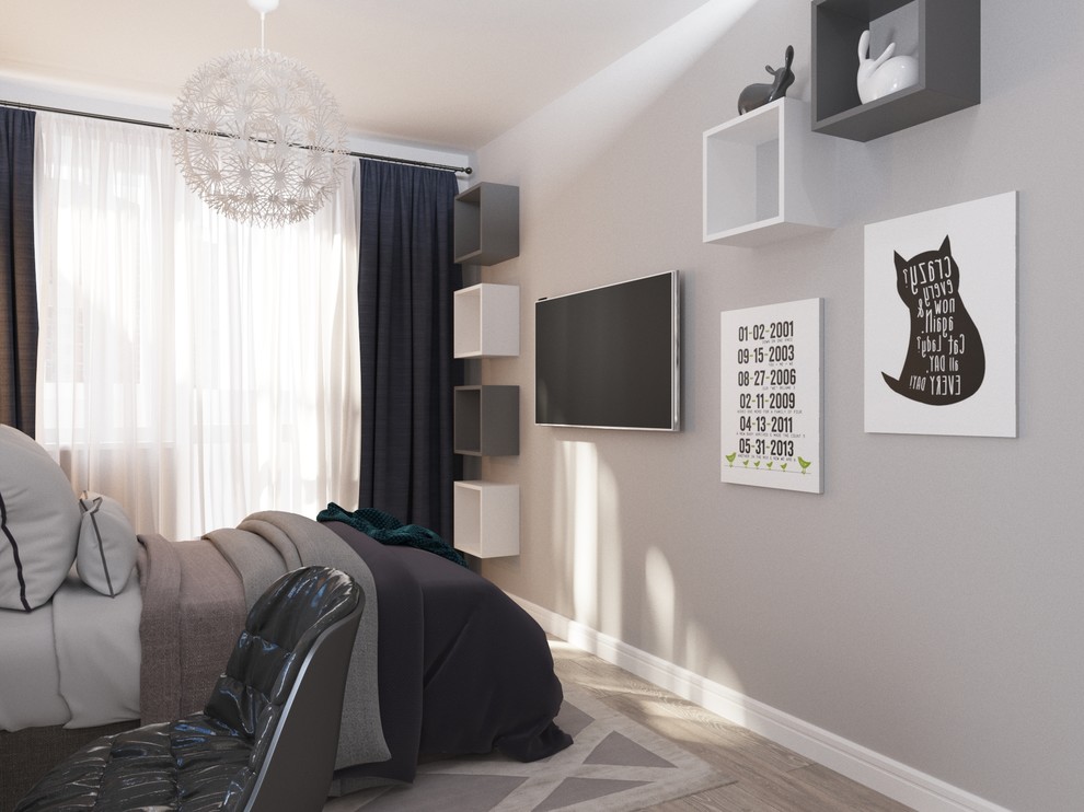 М14 Дизайн проект 3-х комнатной квартиры