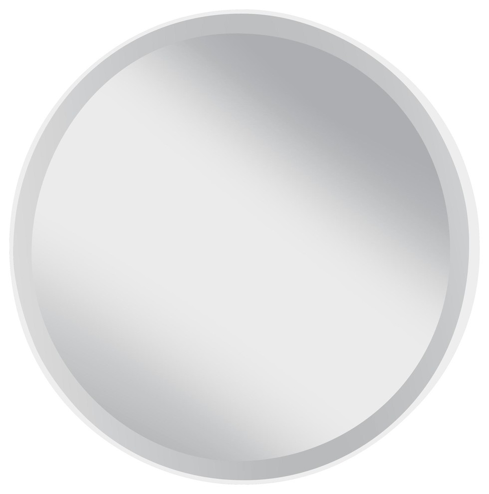 White Matte Wall Mirror