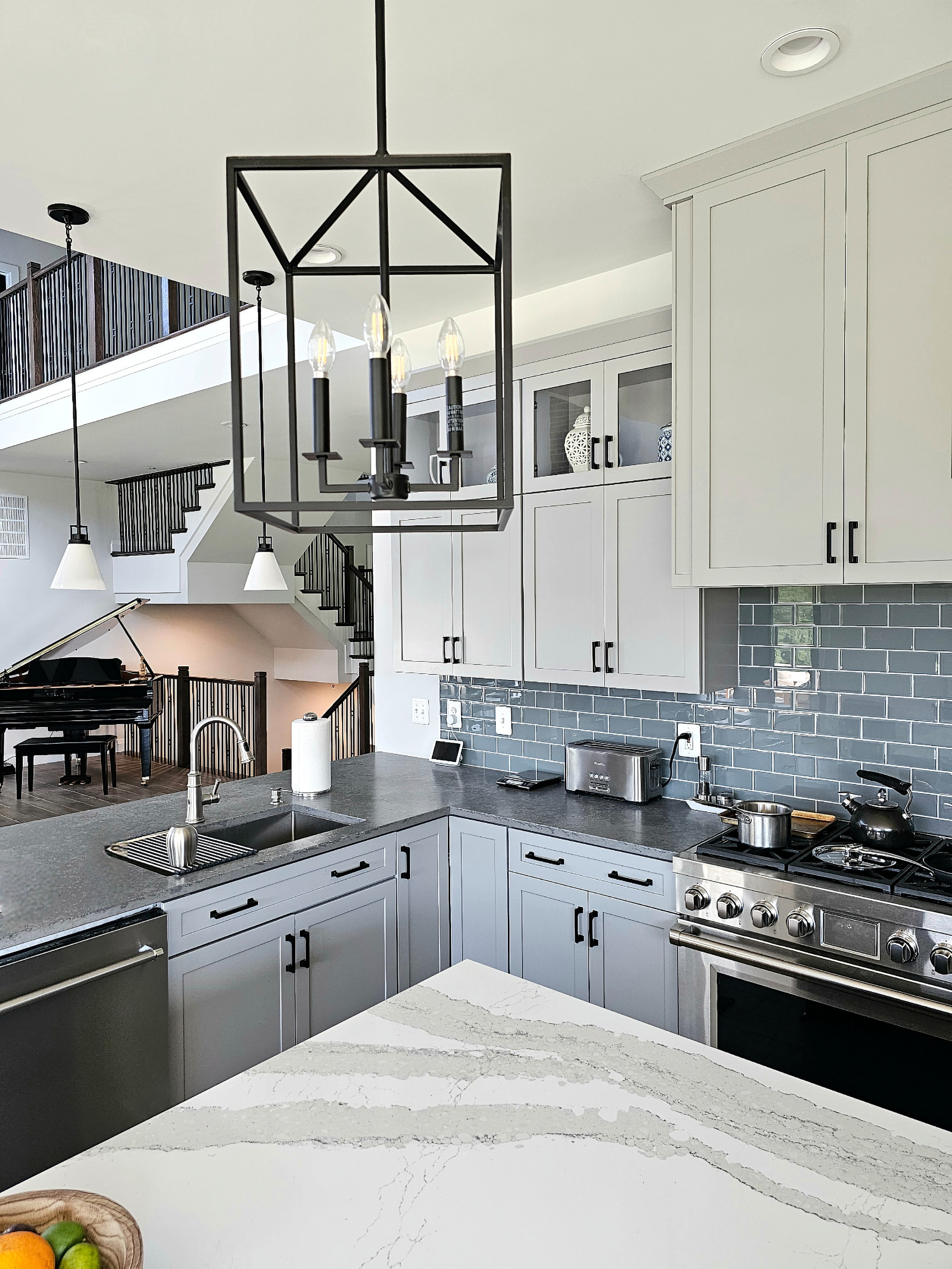 109_Impressive Floating Staircase in Countryside Retreat, Upper Marlboro, MD