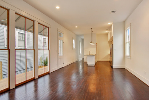Modern Shotgun House Interior
