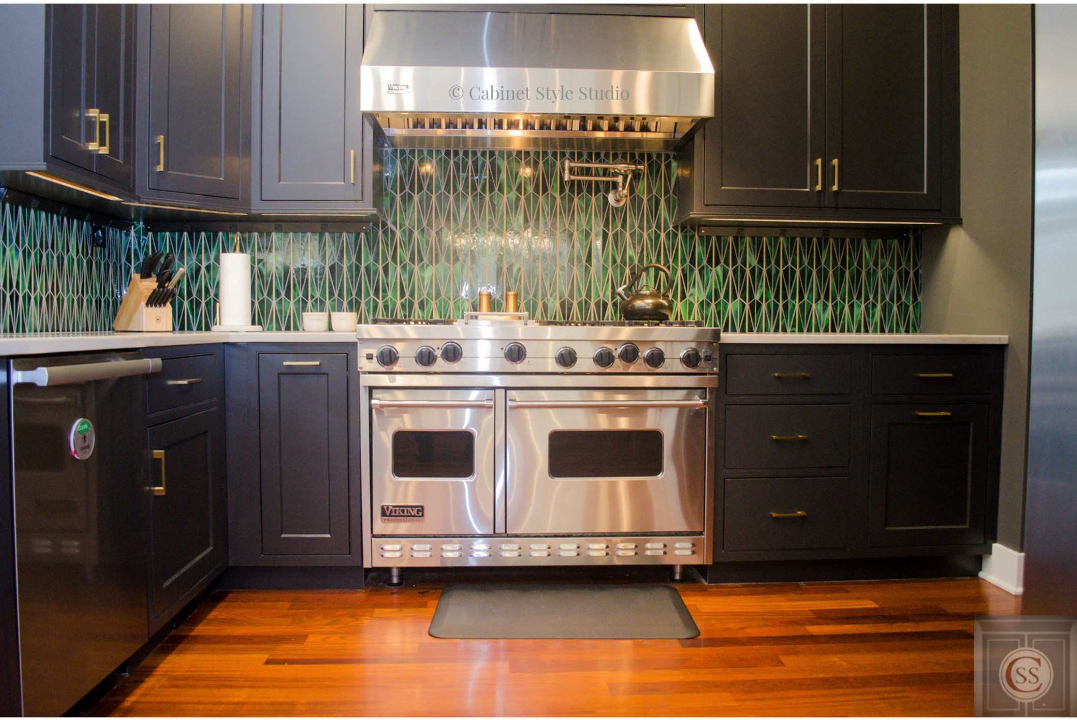 Green with Envy Backsplash