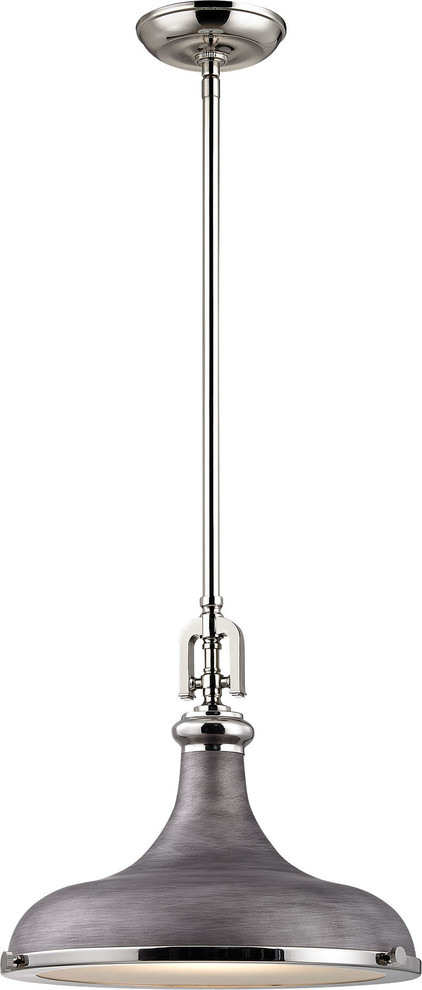 Elk Lighting Rutherford One Light Pendant 57081 1