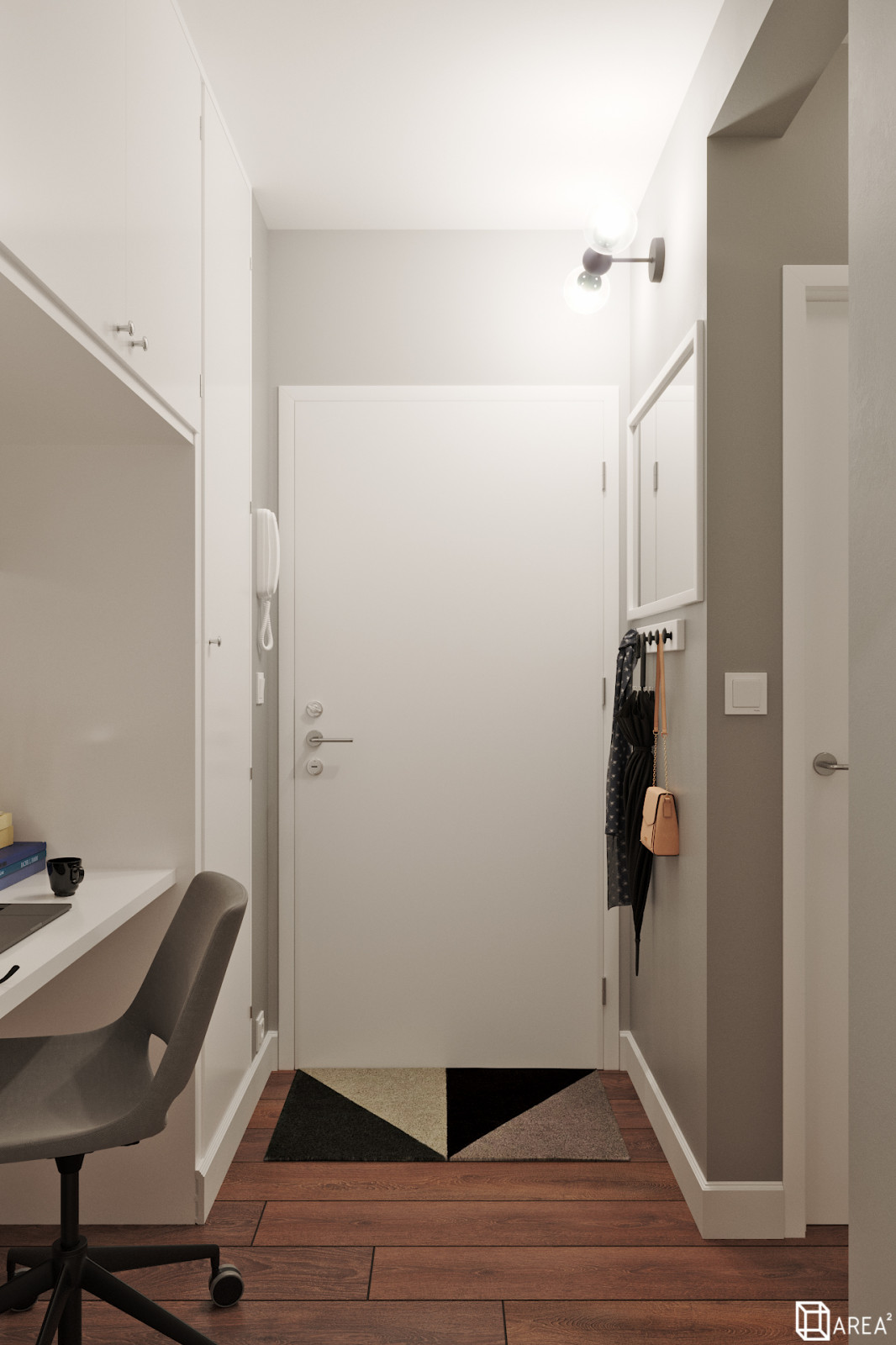 1-к квартира в Париже 49,4 м²