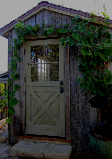 A Dutch Door And A Quality Salt Box Shed Country Garden Shed