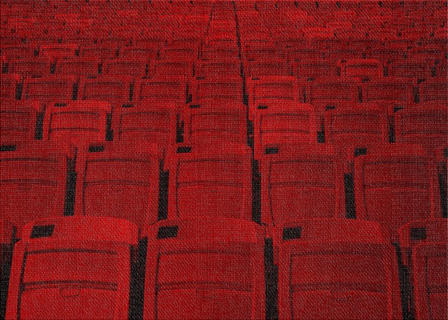 All Red Chairs Area Rug, 5'0"x7'0"