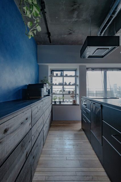 新大橋のマンションリノベーション moderno-cocina