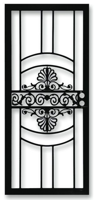 Venus Security Storm Door Traditional Entry Sets By Grisham Venus Security Storm Door Black