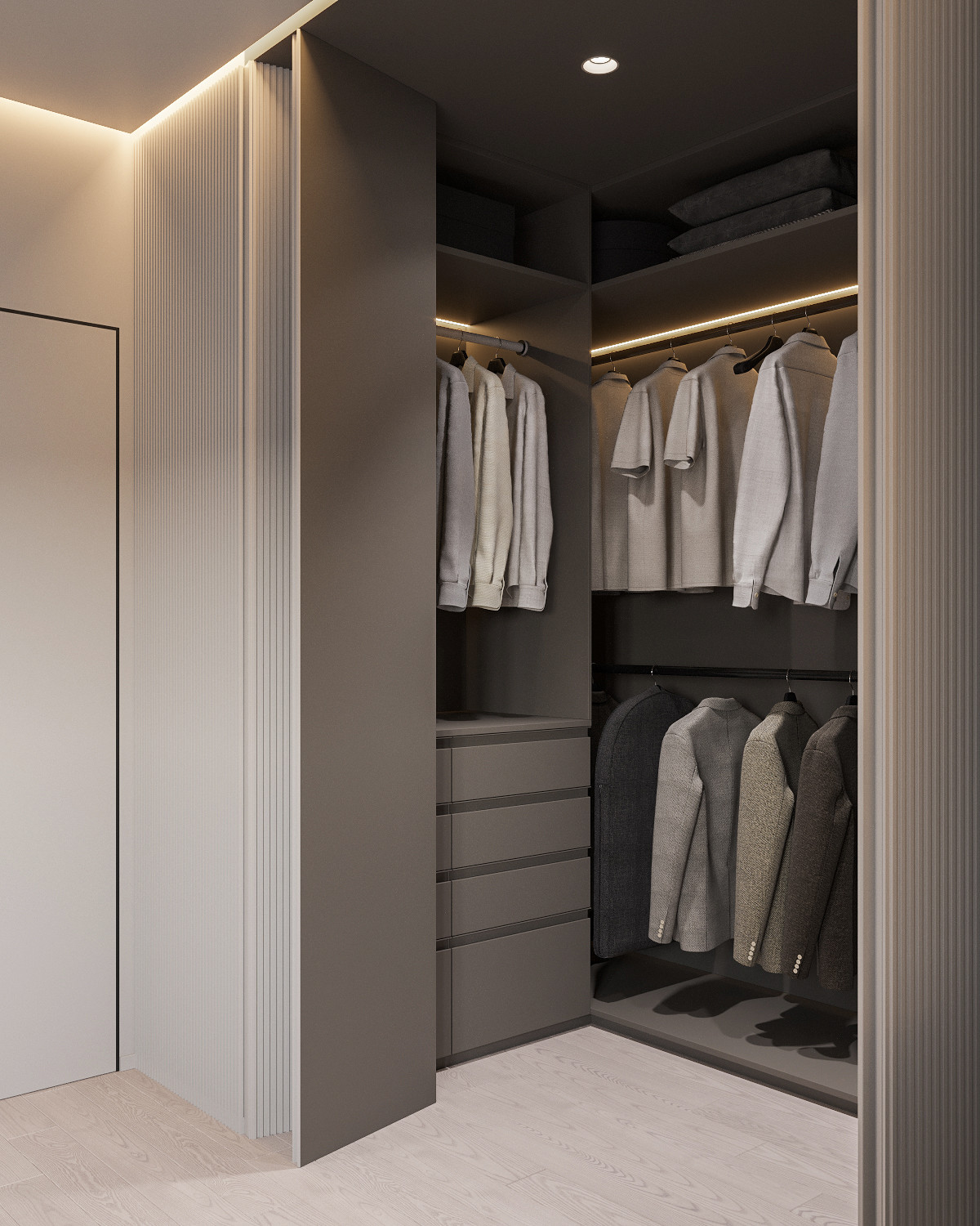 Дизайн квартиры 140м² в Красноярске, ЖК "Александровский"