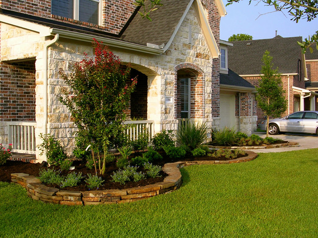 Front yard landscape projects classique-jardin